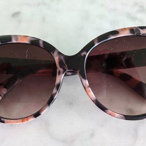 Ett:twa Sunglasses Tortoise Shell Gray Blue Peach